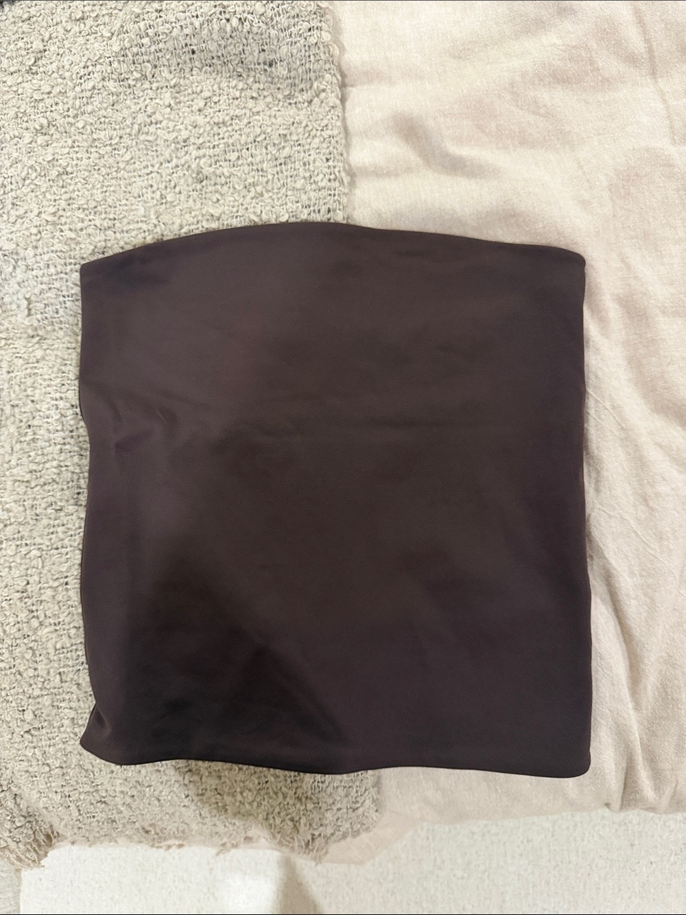 Babaton Chocolate Brown Tube Top